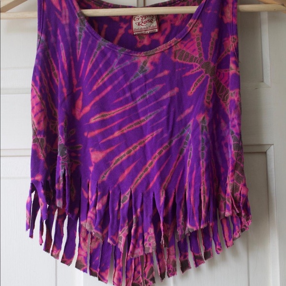 Hippie Fray Crop - Picture 2 of 2
